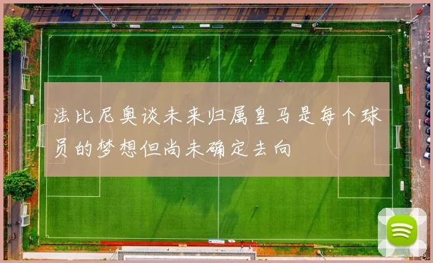 法比尼奥谈未来归属皇马是每个球员的梦想但尚未确定去向